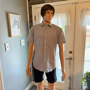 Men's Bugatchi‎ Shaped Fit Shirt SZ SM
